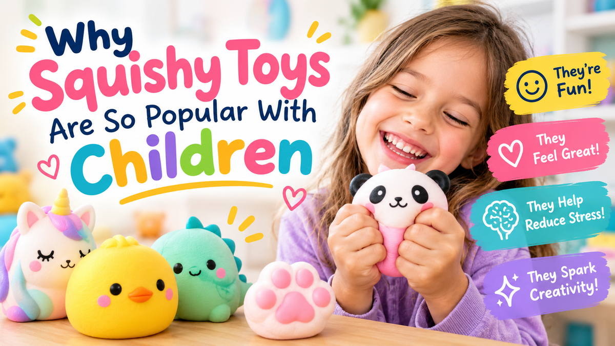 Why Squishy Toys Are So Popular With Children