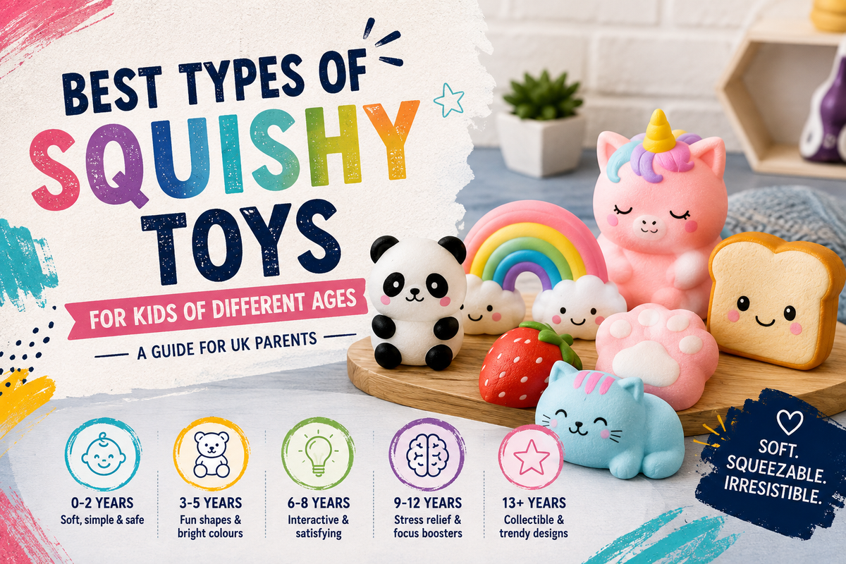 Best Types of Squishy Toys for Kids of Different Ages