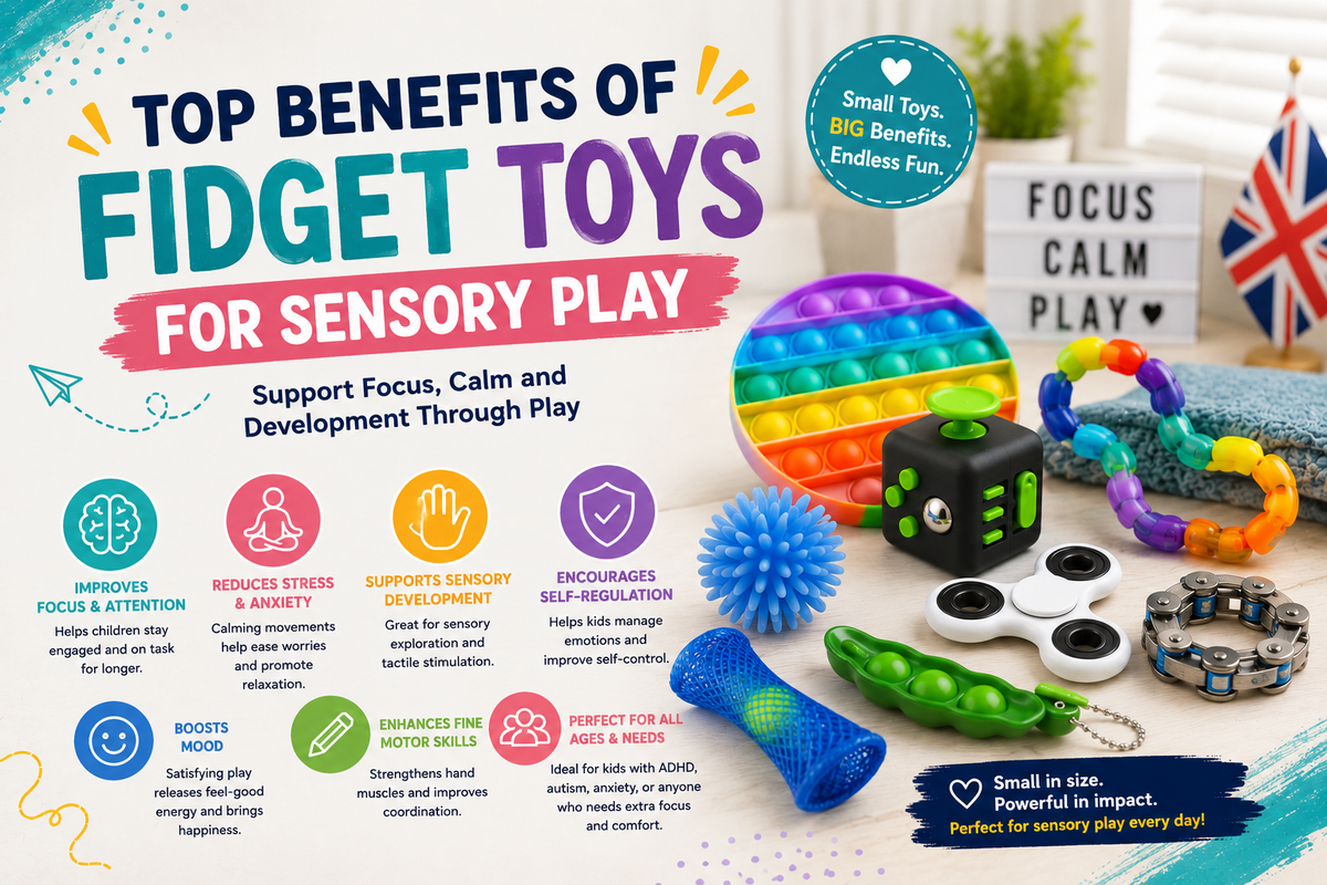 Top Benefits of Fidget Toys for Sensory Play
