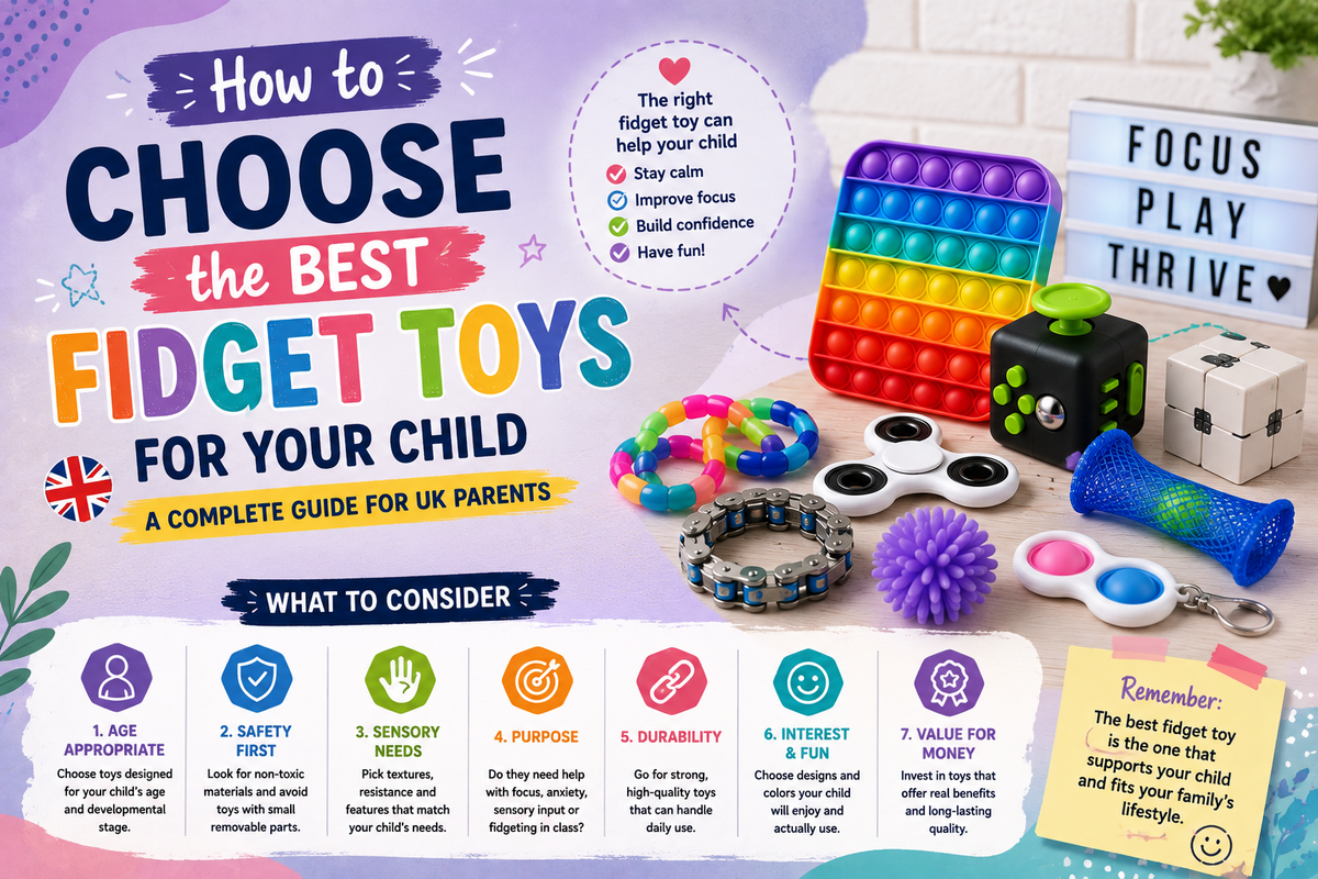 How to Choose the Best Fidget Toys for Your Child