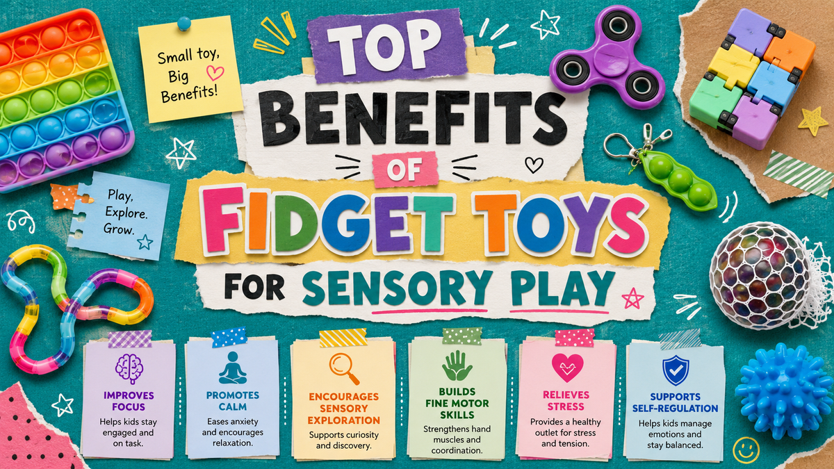 Top Benefits of Fidget Toys for Sensory Play