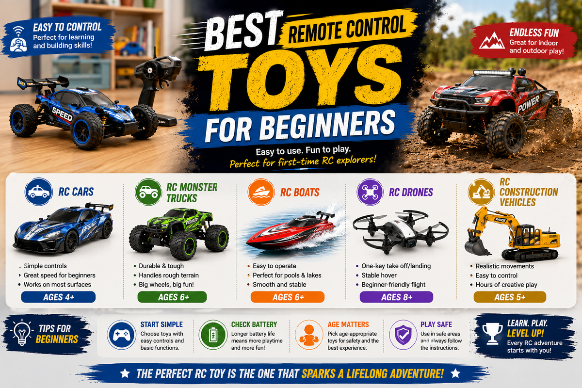 Best Remote Control Toys for Best Remote Control Toys for Beginners
