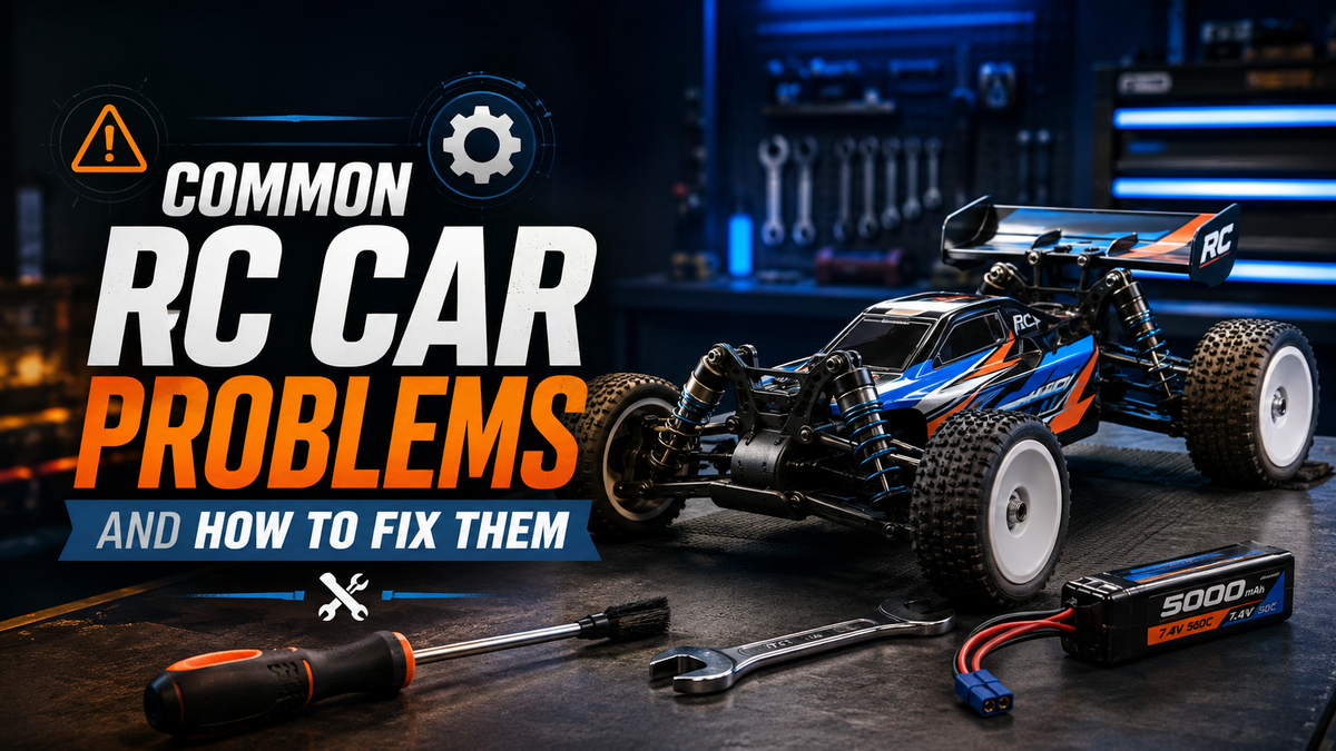 Common RC Car Problems and How to Fix Them