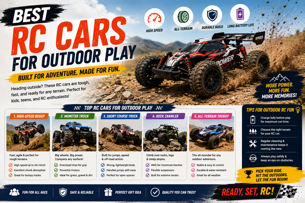 Best RC Cars for Outdoor Play