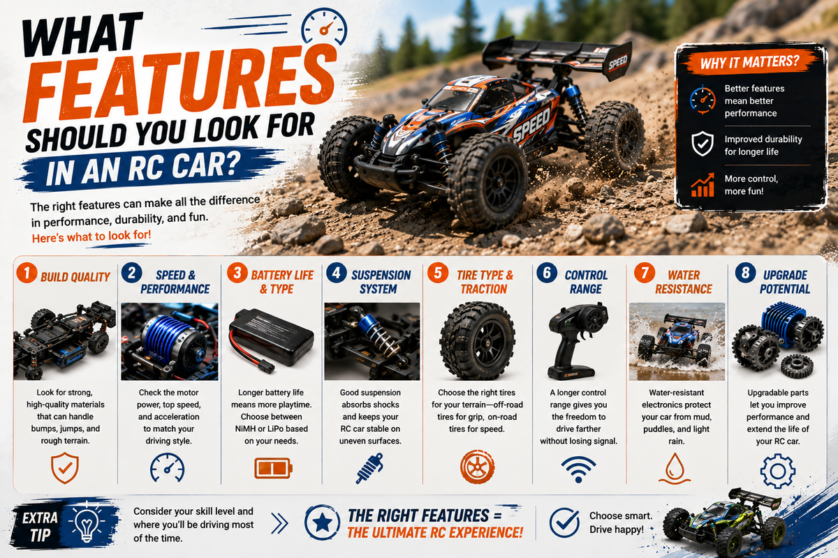 What Features Should You Look for in an RC Car?