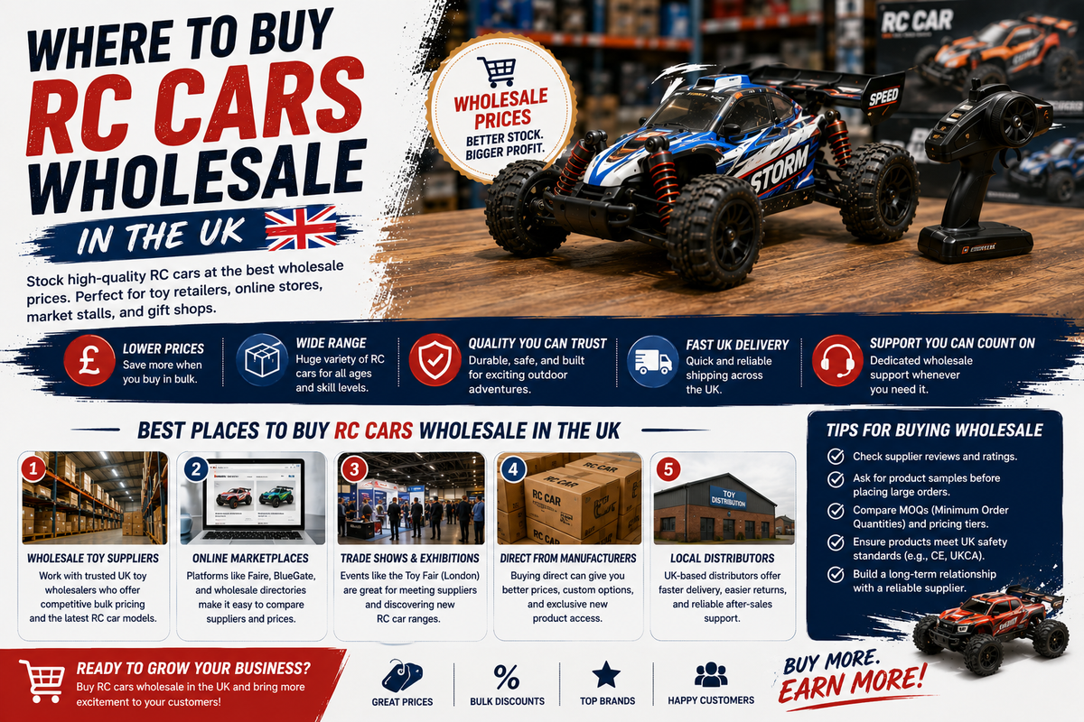 Where to Buy RC Cars Wholesale in the UK