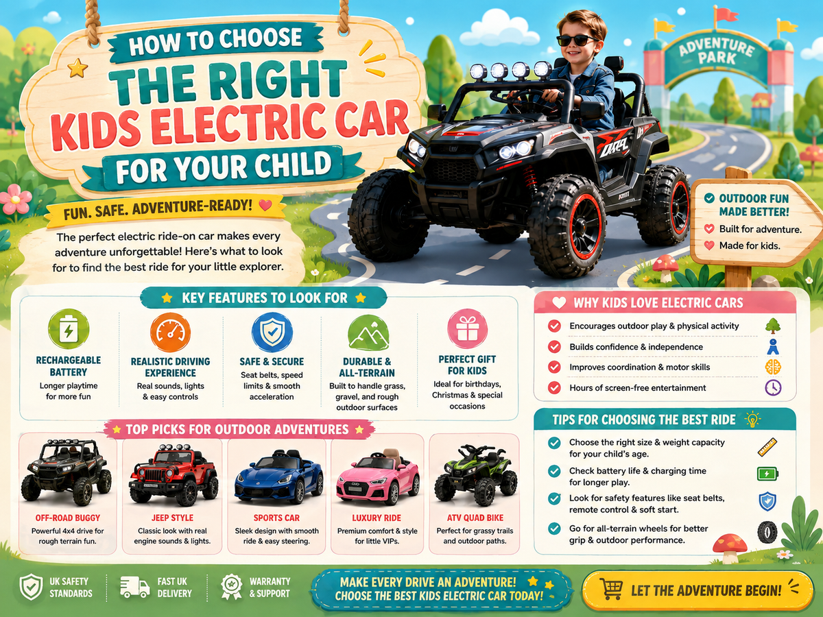How to Choose the Right Kids Electric Car for Your Child