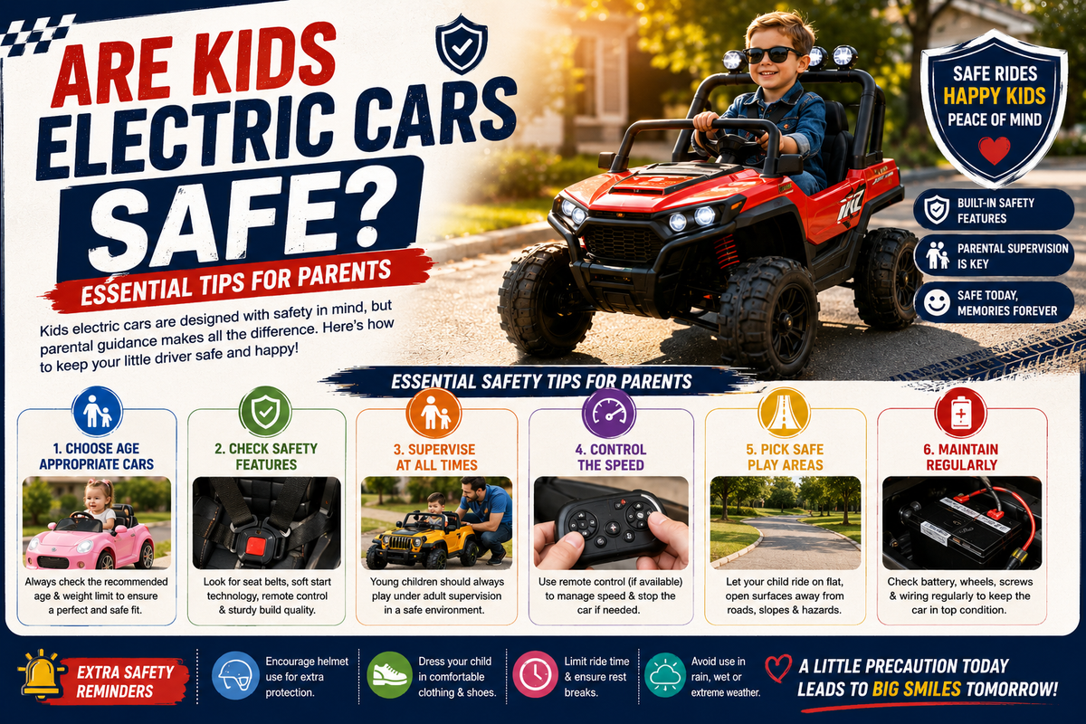 Are Kids Electric Cars Safe? Essential Tips for Parents