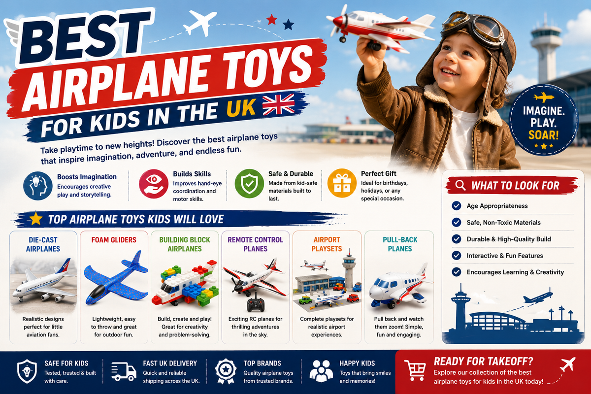 Best Airplane Toys for Kids in the UK