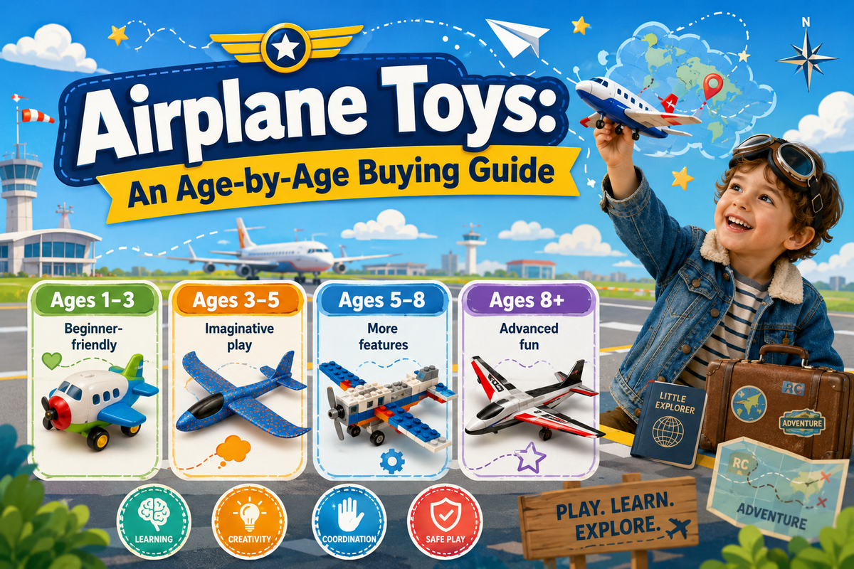 Airplane Toys: An Age-by-Age Buying Guide