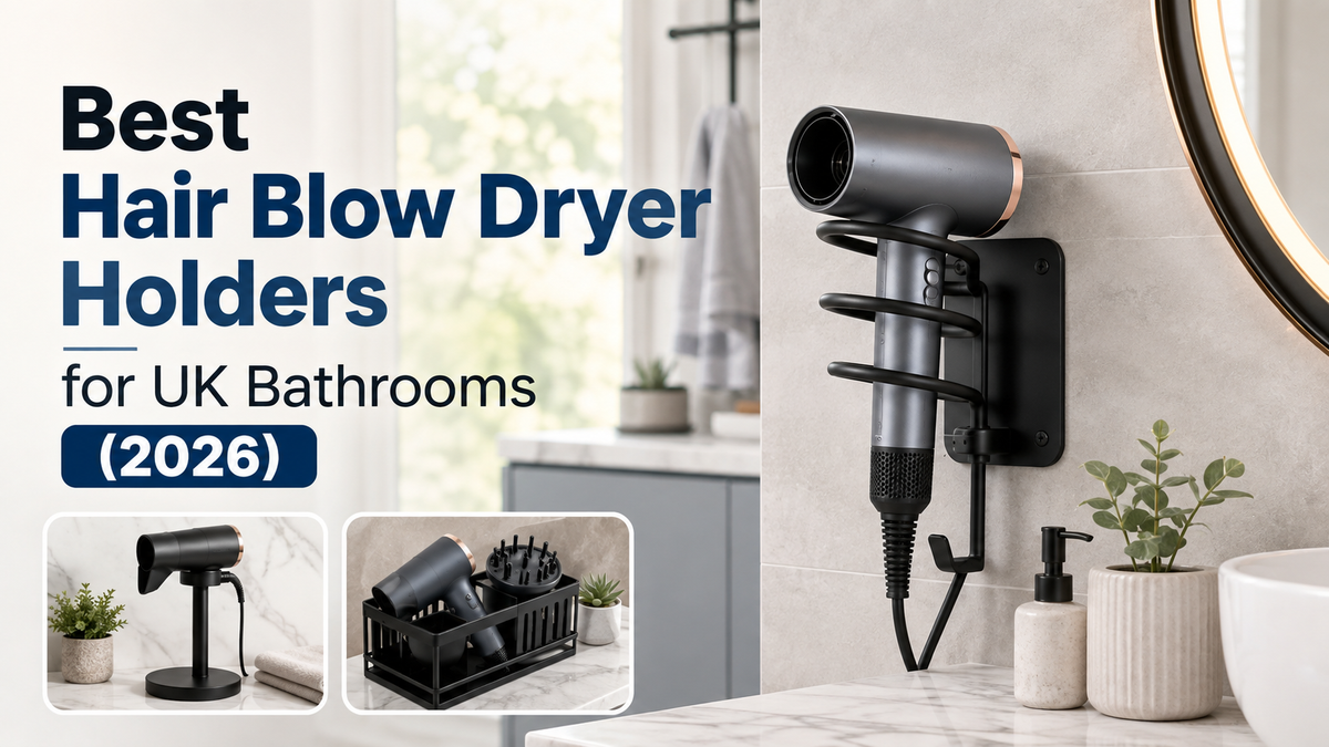 Best Hair Blow Dryer Holders for UK Bathrooms (2026)