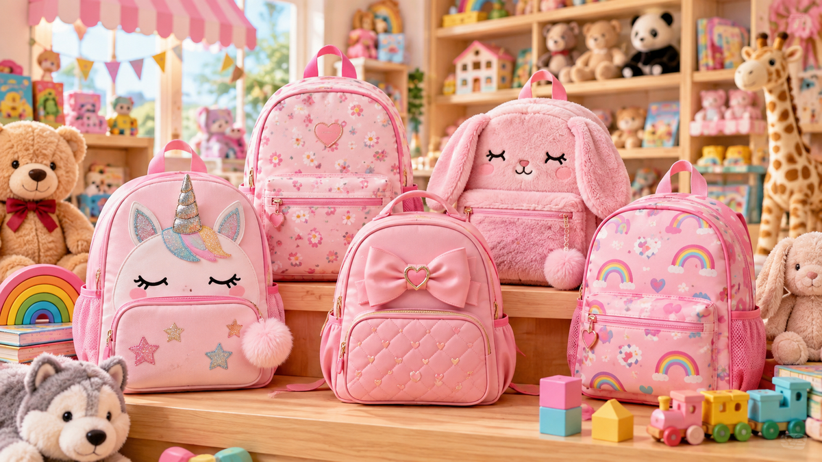 Best Pink Backpacks for Kids in the UK