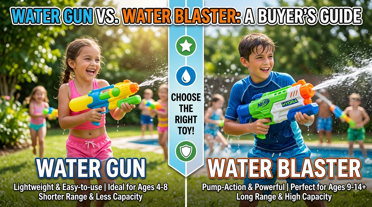 Water Gun vs Water Blaster: What's the Difference?
