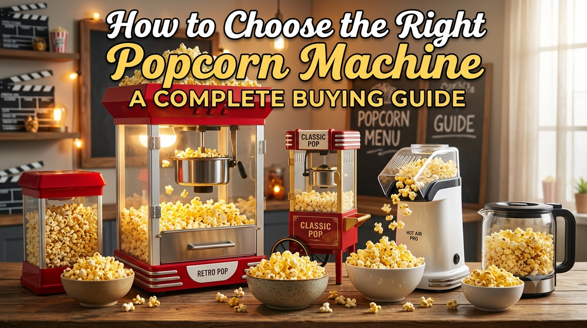 How to Choose the Right Popcorn Machine: A Complete Buying Guide