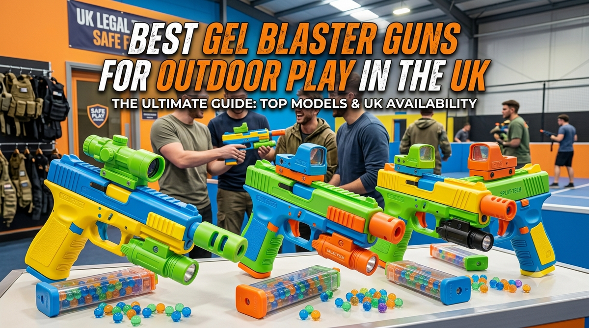 Best Gel Blaster Guns for Outdoor Play in the UK