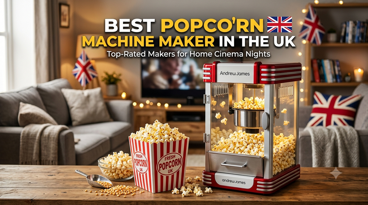 Best Popcorn Machine Makers in the UK: A Complete Guide