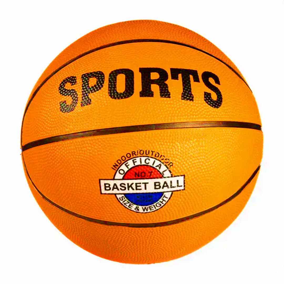 0604-2263 Official Size 7 Basketball – Durable Rubber for Indoor & Outdoor Play