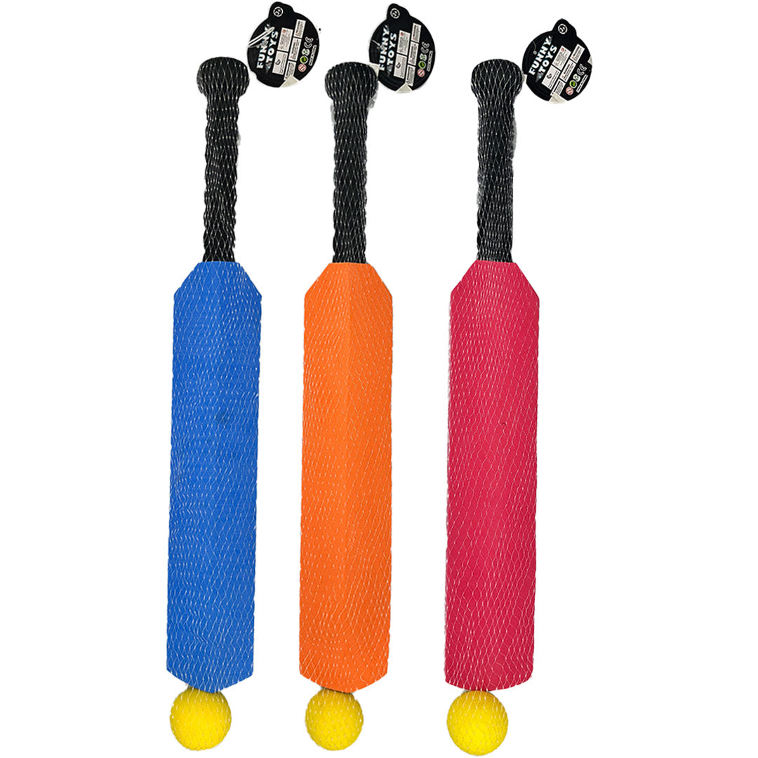 0605-2196 Foam Cricket Bat & Ball Set