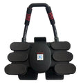 0605-31002 Automatic Rebound Ab Roller | Abdominal Trainer with Elbow Support Knee Mat | Double Wheel Stability for Core Workout