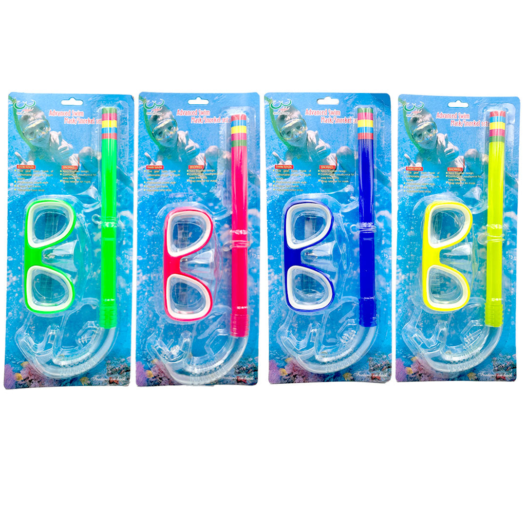 0606-3105 Swim Goggle And Snorkel Set