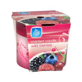 PAN0290 x12 STRAIGHT EDGE SLEEVE WRAP CANDLE - WILD BERRIES