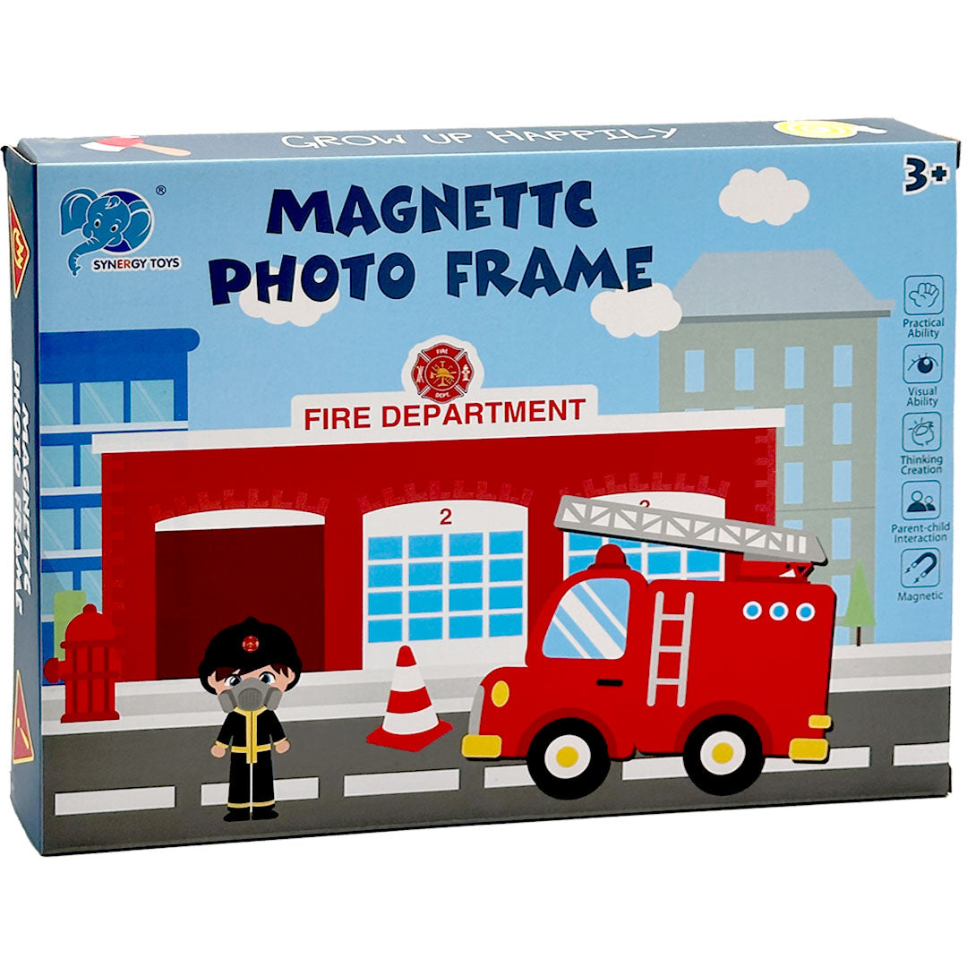 8926-6 Magnetic Fire Department Photo Frame