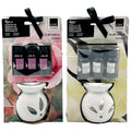 AXW021 4 Piece Oil Burner Set (2 Designs)