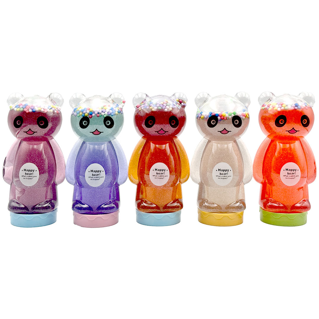 HS-3690 x12 Happy Panda Slime Assorted