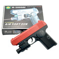 M3000AF BB GUN Kids Plastic Black And Red Round Bullet Gun
