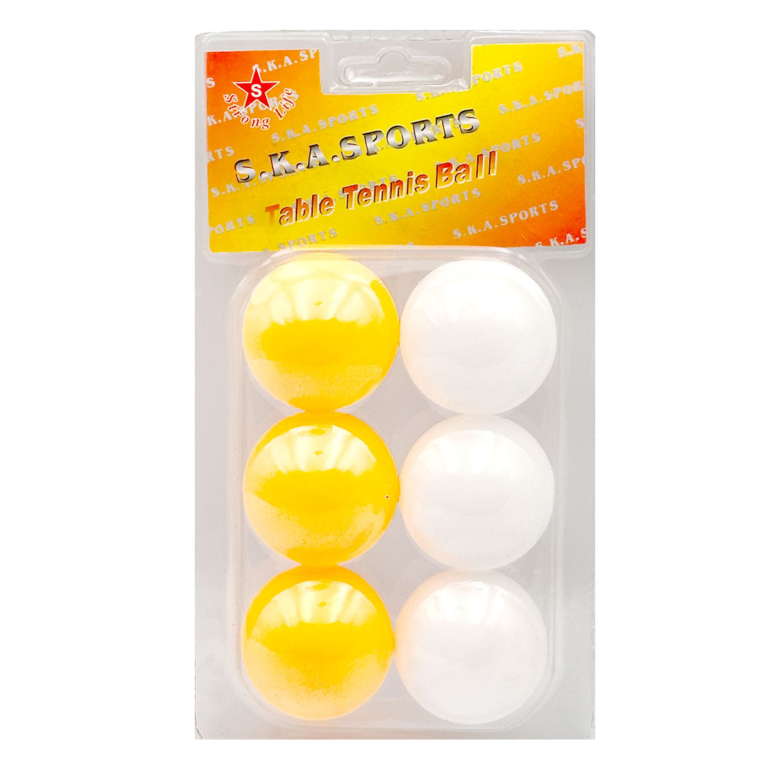 Ping Pong Balls (Pack Of 6)