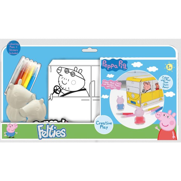 PEP-4769 Peppa Pig Felties Bus