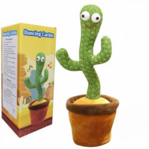 HS-359 Dancing And Singing Cactus Toy, Repeats Whatever You Say Gt-301